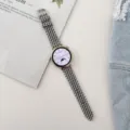 Houndstooth smartwatch strap canvas fabric replacement band compatible with smart watch - New GT4-18mm / Houndstooth