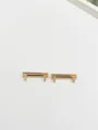 Premium gold alloy watch strap connector adapter for universal leather and metal mesh bands. - 14mm to GT4 18mm / Rose Gold Adapter