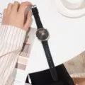 Bracelet de montre en silicone pour Huawei GT, bracelet de sport confortable pour femmes. - 22 mm universel / Noir