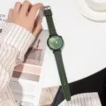 Bracelet de rechange pour montre connectée en silicone vert, confort et design élégant. - 22 mm universel / Vert Foncé