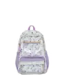 Zaino Ita trasparente bianco e viola kawaii, simpatica borsa scolastica per gadget anime. - Borsa Singola / Viola chiaro