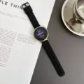 Replacement silicone watch strap compatible with smart watch, flexible and comfortable design. - Custom 18mm / Black