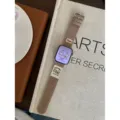 Kord Ersatzarmband für Apple Watch stilvolles süßes Welpen Design weiches Alltagsarmband - Cappuccino