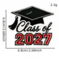 Ecusson brode de remise des diplomes 2027 badge casquette applique vetement accessoire - Écusson de Graduation Style 5