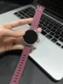 Cinturino per orologio in silicone con motivo floreale cinturino di ricambio sportivo - Huawei GT3 Pro (43mm)-20mm / Viola Fumoso