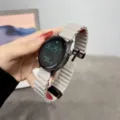 Correa de repuesto de silicona 20mm 22mm estilo ocean compatible con smartwatch gris. - Gris Roca