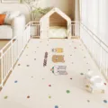 Tappetino protettivo impermeabile in PVC per box animali, facile da pulire con design carino. - Partner Macchiati