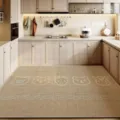 Modern kitchen floor mat diatomite absorbent anti slip wear resistant cute animal pattern rug - 40*60cm / Woven Row Cartoon