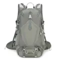 Professional outdoor mountaineering hiking backpack, large capacity gray color 36L. - 36-55L / Gray