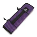 Portable outdoor folding waterproof seat cushion purple grid camping ground mat portable - Purple