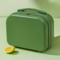 Green mini cosmetic case 14 inch portable travel storage suitcase vanity box for daily use - 069# Fruit Green
