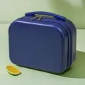 Blue mini cosmetic case 14 inch small travel suitcase portable makeup storage box for gift. - 069# Royal Blue
