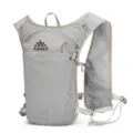 AZELA lightweight outdoor sports running hydration vest backpack, nylon breathable cycling bag grey. - Gray Black