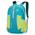 Azela 25L lightweight foldable travel backpack in blue and green, durable outdoor sports daypack. - 25L / Sky Blue