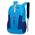 Sac à dos de randonnée bleu 29L sac de voyage sport léger étanche pour extérieur - Bleu saphir
