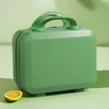 Πράσινο μίνι βαλιτσάκι καλλυντικών 14 ίντσες φορητή τσάντα ταξιδιού αποθήκευση σκληρή θήκη - 14" / Πράσινο
