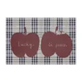 Cute girlish silk loop doormat for home entrance doorway decorative anti-slip mat. - Apple Peace and Smooth