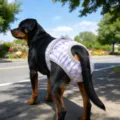 Cómodos pantalones sanitarios impermeables para perros, pañal lavable a cuadros morados para mascotas. - S (1-2.5 kg) / Púrpura