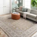 Bohemian area rug for living room vintage distressed carpet vintage floor mat bedroom decor - 50*80cm / Almeria-3