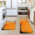 American geometric kitchen mat set, durable and non-slip floor rug for home interior. - 40*60cm / American Kitchen Mat 529-1