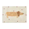 Dachshund pattern plush rug, soft anti-slip bedroom bedside mat, cozy home interior - Other Sizes Contact Customer Service / Colorful Dot Puppy