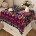 Tovaglia stile bohemien copritavolo antipolvere per soggiorno tessuto decorativo - Bohémien 18 / 40x40cm