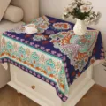 Tovaglia decorativa in stile boho copertura antipolvere per tavolino e microonde - Bohémien 24 / 40x40cm