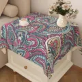 Tovaglia in stile bohemien copertura antipolvere per tavolino da salotto decorativa - Bohémien 26 / 40x40cm