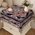 Tovaglia antipolvere bohemien copertura decorativa per tavolino da salotto interno - Bohémien 04 / 40x40cm