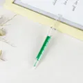 Kreative Spritzenform Textmarker Schüler Schreibwaren süßer Marker Stift für das Lernen - Keilspitze / Grün