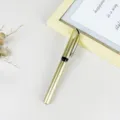 Goldener Gelstift Business Kugelschreiber glattes Schreiben Metallclip minimalistische Schreibware - 0.5mm / Gold