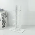 Weißer mehrstufiger Taschenmesser Display Ständer Klappmesser Aufbewahrungsregal - 180*100*300mm / Weiß