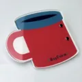 Christmas coffee cup shape acrylic lash extension holder tray eyelash grafting tool storage. - Tea Cup