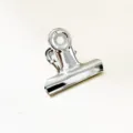 clip per raccoglitore in metallo argento 5cm pinza da ufficio pesante per documenti di carta - Clip a Testa Tonda da 5cm