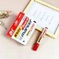 Hochkapazität ölbasierte Whiteboard-Marker Set, schnell trocknend, wasserdicht, 12 Stk. - Rot