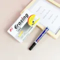 528 Whiteboard-Marker Set, schwarzer trocken abwischbarer Stift für Büro und Schule. - Schwarz
