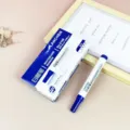 Blue whiteboard markers set 10pcs dry erase pens for school office teaching writing supplies easy wipe. - Blue