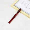 Roter Metall Tintenschreiber Kugelschreiber für Business Signatur Büro Geschenke Stift. - Rot