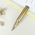 Kreativer kugelschreiber in patronenform metall neuheit schule büro schreiben geschenk - Roségold