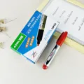 AQWA AW-2004 ölbasierter Marker Stift Set, 10er Pack mit rotem permanenten Marker. - Rotes Box-Set