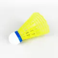 Nylon Federball gelb langlebiger Kunststoff Ball für Indoor und Outdoor Training Sportarten - Gelb