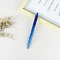 Blaue Metall-Kugelschreiber Druckkugelschreiber für Büro, glatte Unterschriftenstift Variante. - Dunkelblau