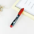Stylo marqueur à huile noir imperméable à séchage rapide grosse ligne pour logistique - Rouge Vrac