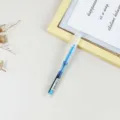 Blaue Direktflüssigkeits-Gelstift, 0.5mm schnelltrocknender Tintenroller für Notizen. - 0.5mm / Himmelblau