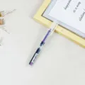Lila Direktflüssigkeits-Gelstift 0.5mm Nadelspitze Schreibtinte Schreibwaren Variante - 0.5mm / Lila