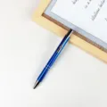 Blauer Metall Kugelschreiber Druckkugelschreiber Business Schreibgeraet Geschenk Stift - Saphirblau