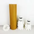 Nylonshuttlecocks mit Aufbewahrungsrohr, langlebige Trainingsbälle für Indoor und Outdoor Sport. - Gänsefeder Stil / 6er-Pack / Weiß