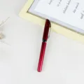 Rote Gelschreiber Business Unterschriftenstift schlichtes minimalistisches Design glattes Schreiben - 0.5mm / Rot