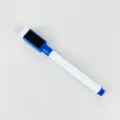 Magnetischer Whiteboard Marker Abwischbarer Stift mit Radierkappe für Büro und Schule - Dunkelblau