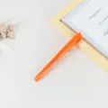 Oranger Textmarker, flüssiges Schreiben und leuchtende Farbe für Büro und Schule - Orange